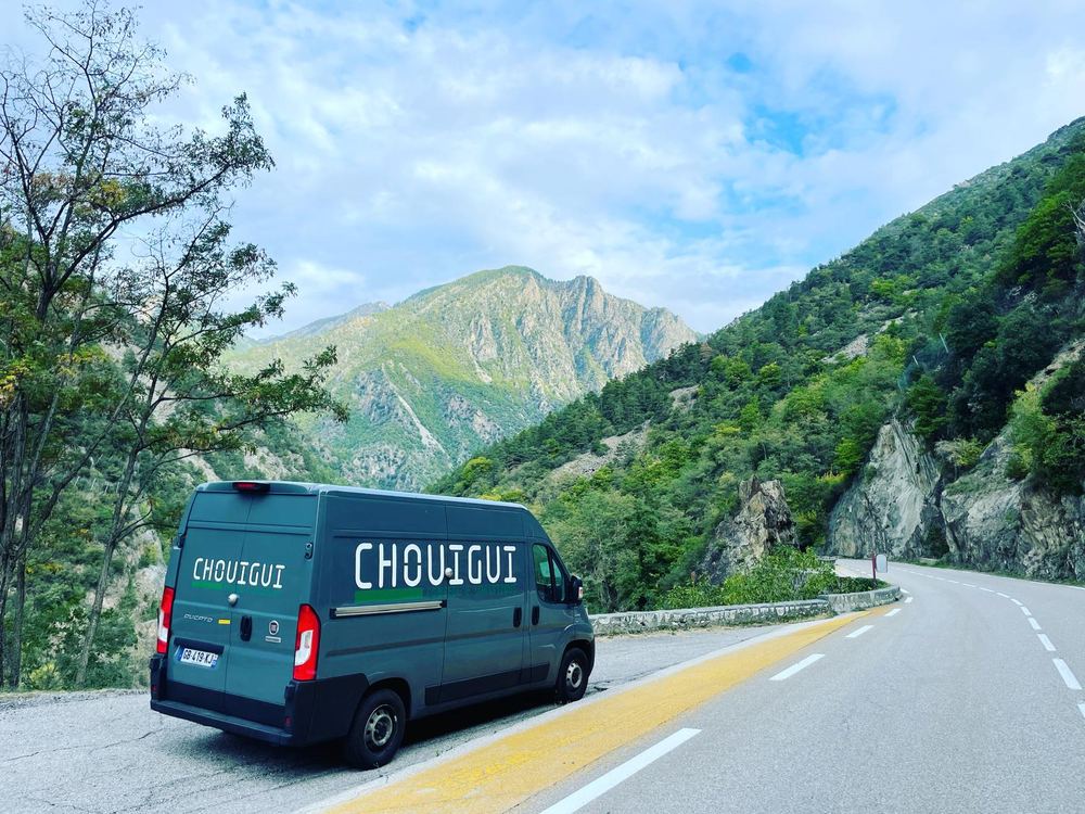 Sur la route