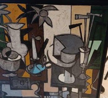 Nature morte cubiste transportée